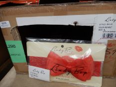 *8 Large Red Belt Bows