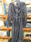 *10 Size: 10 Sydney Navy Leopard Print Dresses