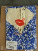 *30 Size: 16 Magnolia Blue Watercolour Floral Dres