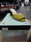 *Miss Fire Ladies Shoes (Yellow) Size: 41