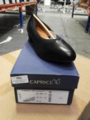 *Caprice Ladies Shoes (Black Nappa) Size: 5.5