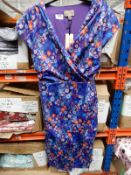 *10 Size: 10 Georgiana Purple Blooming Dresses