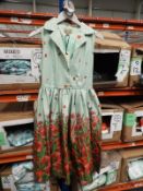 *8 Size: 18 Matilda Poppy Field Vintage Style Dres