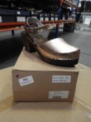 *Rose Gold Ladies Clog Style Shoes Size: 40