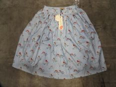 *3 Size: 22 Adalene Snowy Robin Vintage Style Dres