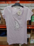 *27 Size: S Tee Purple Bear Hug T-Shirts