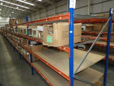 *10 Bays of Medium Duty Merchandise Racking Comprising of 11 Uprights and 80 Beams - 6ft Wide x 4ft