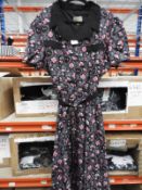 *5 Size: 24 Lilith Ink Floral Vintage Style Dresse