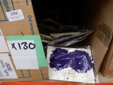 *130 Purple Shoe Clips