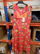 *15 Size: 10 Ophelia Red Fruit Cocktail Dresses