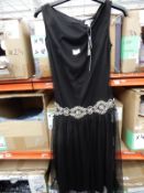 *9 Size: 8 Giselle Black Sequin Dresses