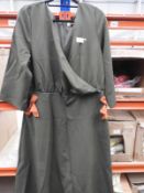 *6 Size: 22 Michelle Dark Green Vintage Style Dres