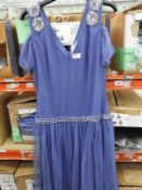 *4 Size: 12 Romy Cornflour Sequin Dresses