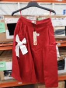 *9 Size: 10 Lovi Red & White Skirts