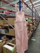 *11 Size: 12 Leigh Pink Bib & Brace Dungarees