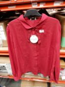*7 Size: 20 Mima Dark Red Ladies Blouses
