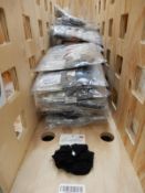 *377 Black Hair Scrunchies