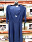 *8 Size: 12 Vicki Navy Vintage Style Dresses