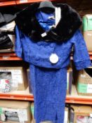 *6 Size: 12 Beverley Cobalt Two Piece Suit