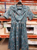 *2 Size: 10 Bletchley Green Dogs Vintage Style Dre