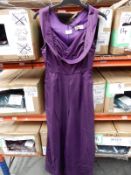 *10 Size: 8 Olisa Purple Dresses