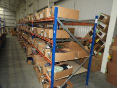 *6 Bays of Medium Duty Merchandise Racking Comprising of 7 Uprights and 48 Beams - 6ft Wide x 4ft De