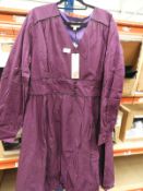 *2 Size: 26 Kara Aubergine Vintage Style Dresses