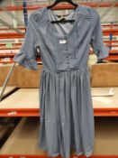 *5 Size: 24 Francis May Cornflour Blue Vintage Sty