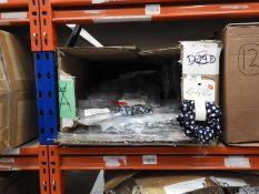 *67 Navy Blue & White Polka Dot Scrunchies