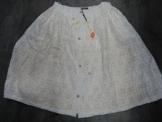 *8 Size: 12 Adalene White Broderie Dresses