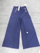 *12 Size: 18 Adonia Deep Navy Vintage Style Dresse