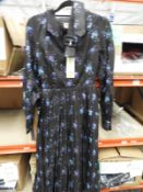 *15 Size: 14 Lindy Bop Shannon Teal Rose Dresses