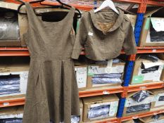 *8 Size: 17 Aggi Mink Tweed Style Vintage Dresses