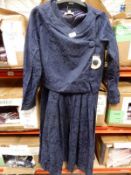 *7 Size: 10 Eva Ray Navy Two Piece Dresses