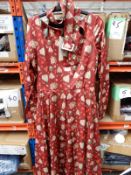 *7 Size: 14 Laurel Christmas Baking Dresses