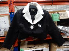 *3 Size: 8 Tristina Black & White Jackets