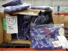 *72 Watercolour Blue Poppy Sarongs