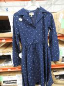 *6 Size: 12 Perrie Blue Polka Dot Dresses