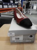 *Labottine Ladies Shoes (Burgundy) Size: 37