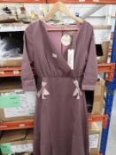 *6 Size: 10 Michelle Mauve Dresses