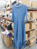 *12 Size: 12 Lindy Bop Lyda Light Blue Denim Dress