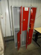 *Bank of Six Elite Lockers