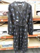 *5 Size: 20 Shannon Teal Rose Vintage Style Dresse