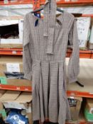 *6 Size: 22 Laurel Pecan Check Dresses