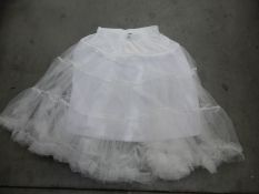 *30 Lindy Bop White Petticoats Sizes: 8-14