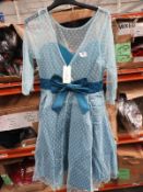 *4 Size: 10 Seraphina Aqua Dresses
