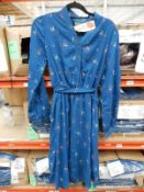 *20 Size: 12 Ivory Teal Rose Vintage Style Dresses