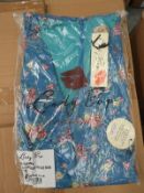 *26 Size: 12 Dorm Style Turquoise Rose Dresses