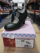 *Pin Up Ladies Shoes (Dark Green) Size: 3