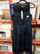 *4 Size: 20 Harlow Teal & Black Lace Dresses